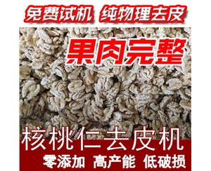 省人工核桃仁去皮機(jī)