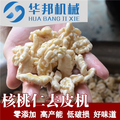 核桃仁脫皮機 華邦物理脫衣設(shè)備