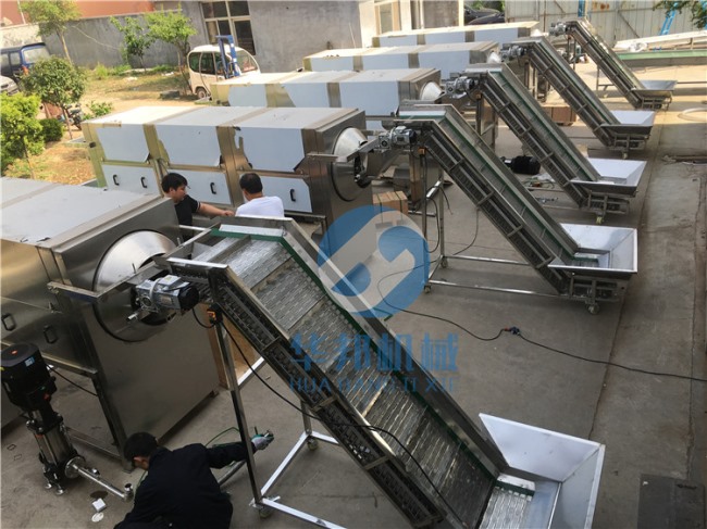 核桃仁脫皮機 快速核桃仁去皮機 華邦機械