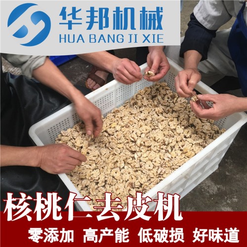廠家直銷核桃仁去皮機 物理零堿脫皮機器
