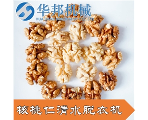 工廠現(xiàn)貨 華邦核桃仁去衣機 核桃仁加工成套設備