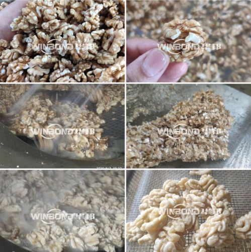 自動導料核桃仁脫衣機 核桃仁深加工設(shè)備 可試機